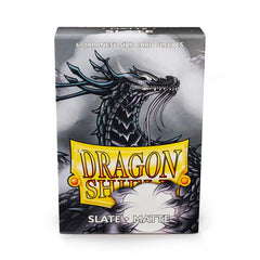 Dragon Shield: Japanese Size 60ct Sleeves - Slate (Matte) | Gamers Paradise