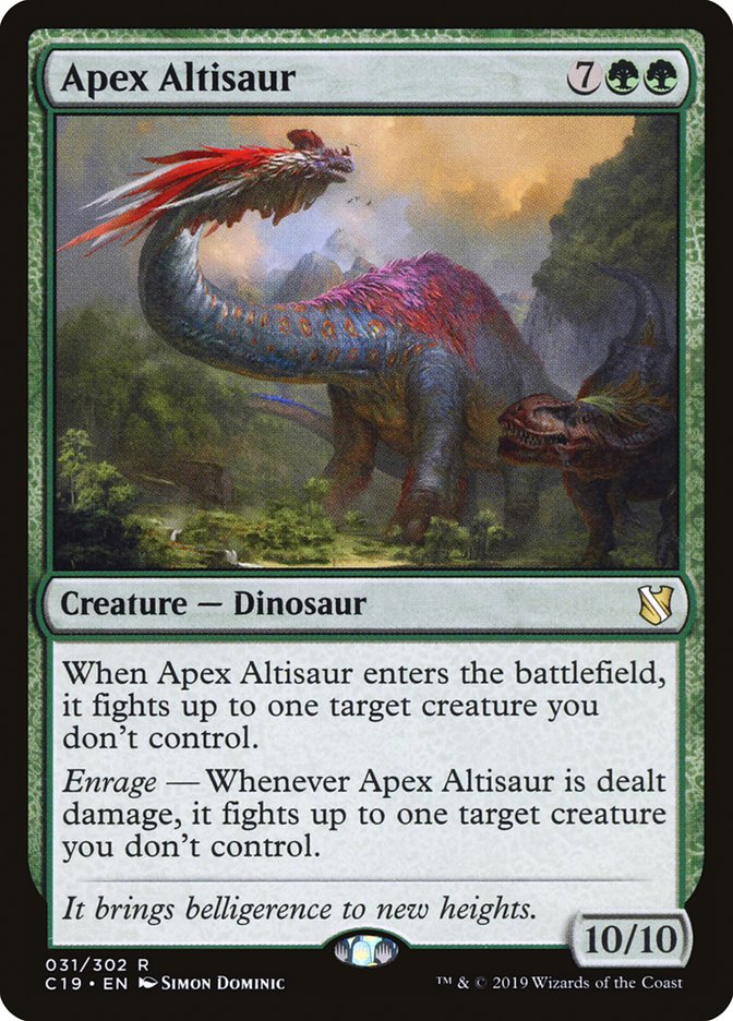 Apex Altisaur [Commander 2019] | Gamers Paradise