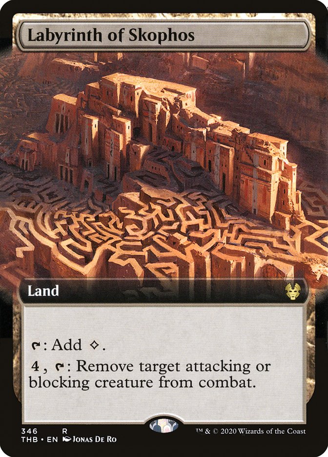 Labyrinth of Skophos (Extended Art) [Theros Beyond Death] | Gamers Paradise