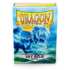 Dragon Shield: Standard 60ct Sleeves - Sky Blue (Matte) | Gamers Paradise