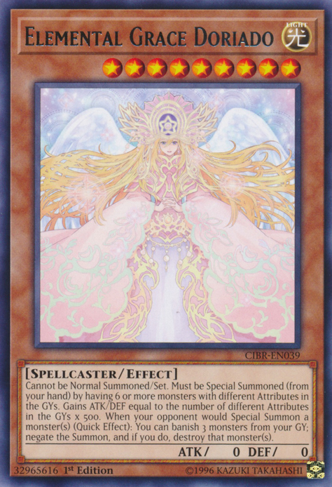 Elemental Grace Doriado [CIBR-EN039] Rare | Gamers Paradise