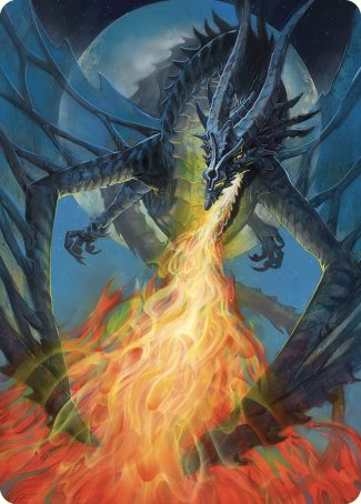 Balefire Dragon Art Card [Commander Masters Art Series] | Gamers Paradise