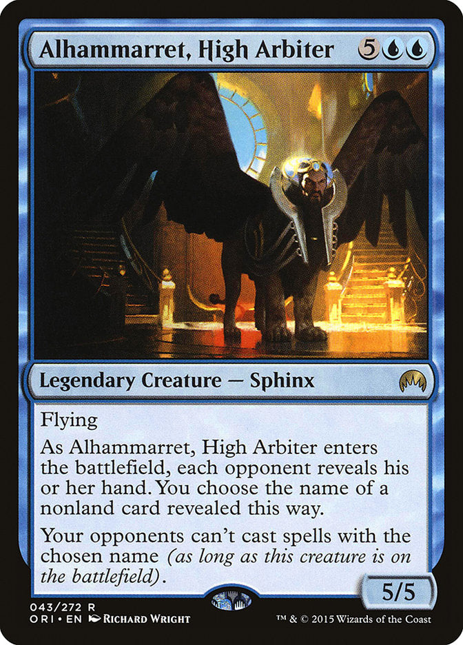 Alhammarret, High Arbiter [Magic Origins] | Gamers Paradise
