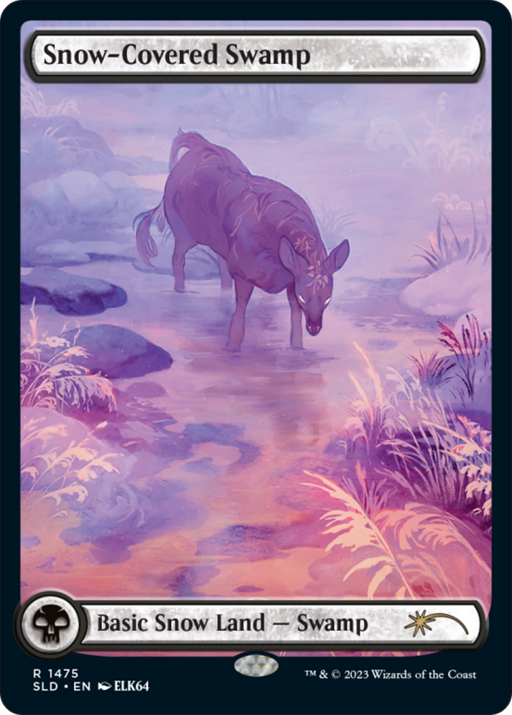 Snow-Covered Swamp (1475) [Secret Lair Drop Series] | Gamers Paradise