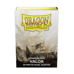 Dragon Shield: Japanese Size 60ct Sleeves - Valor (Dual Matte) | Gamers Paradise