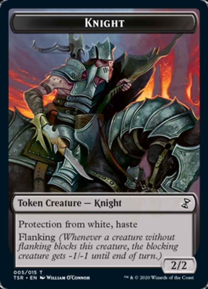 Knight Token [Time Spiral Remastered Tokens] | Gamers Paradise