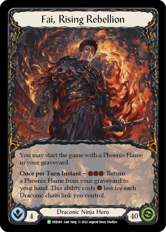 Fai, Rising Rebellion [HER065] (Promo)  Rainbow Foil | Gamers Paradise