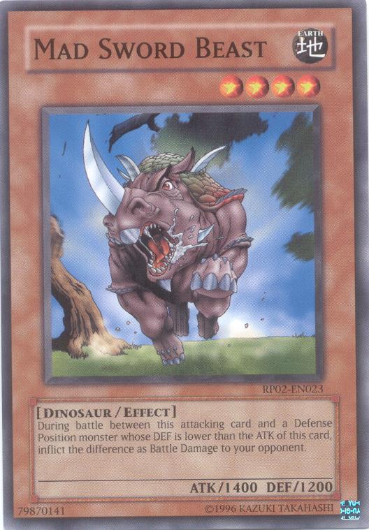 Mad Sword Beast [RP02-EN023] Common | Gamers Paradise