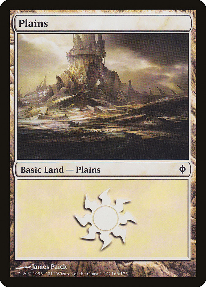 Plains (166) [New Phyrexia] | Gamers Paradise
