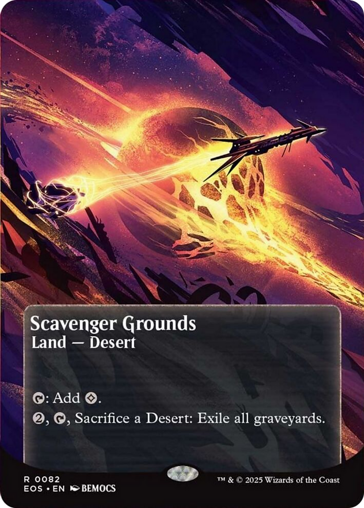 Scavenger Grounds (0082) (Borderless) [Edge of Eternities: Stellar Sights] | Gamers Paradise