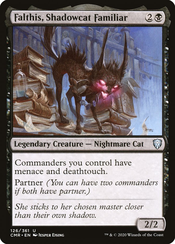 Falthis, Shadowcat Familiar [Commander Legends] | Gamers Paradise