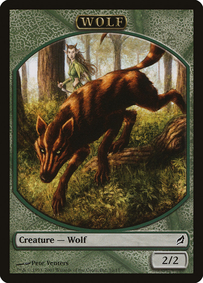 Wolf Token [Lorwyn Tokens] | Gamers Paradise