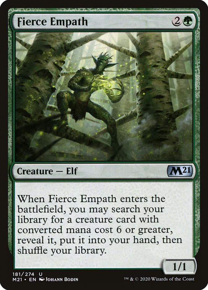 Fierce Empath [Core Set 2021] | Gamers Paradise