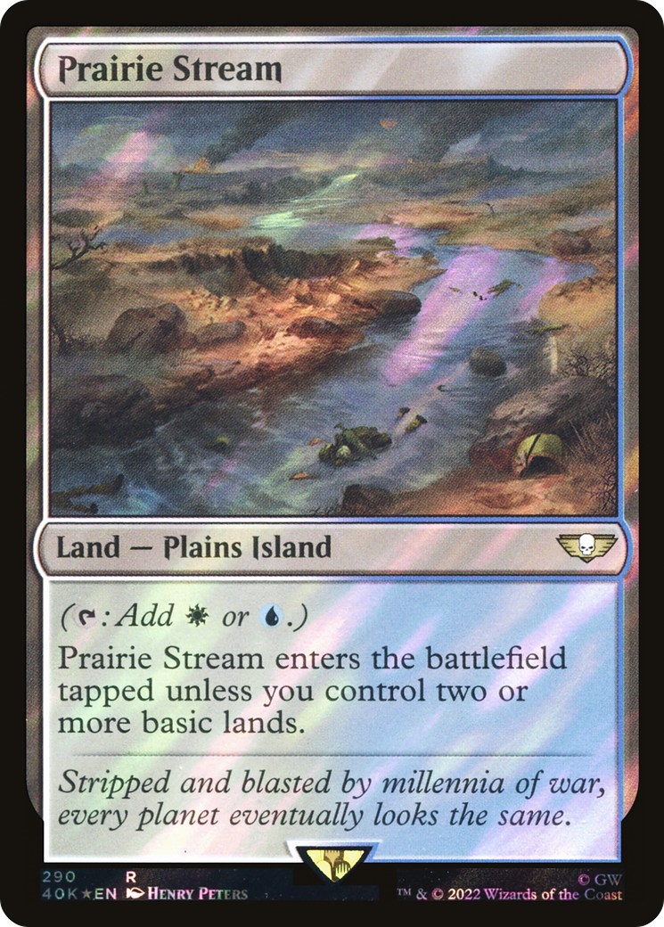 Prairie Stream (Surge Foil) [Marvel Super Heroes Commander] | Gamers Paradise