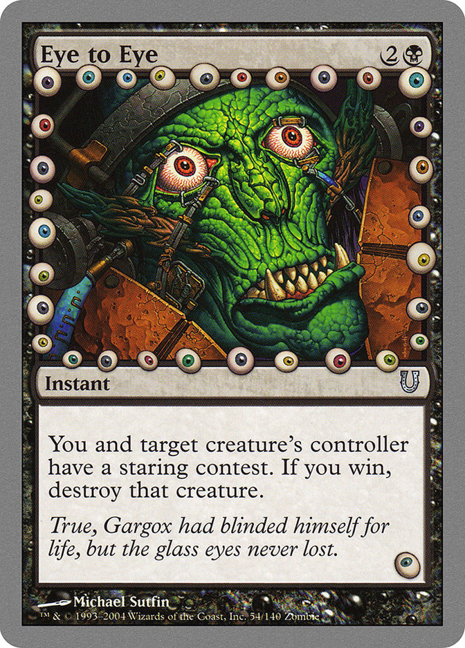 Eye to Eye [Unhinged] | Gamers Paradise