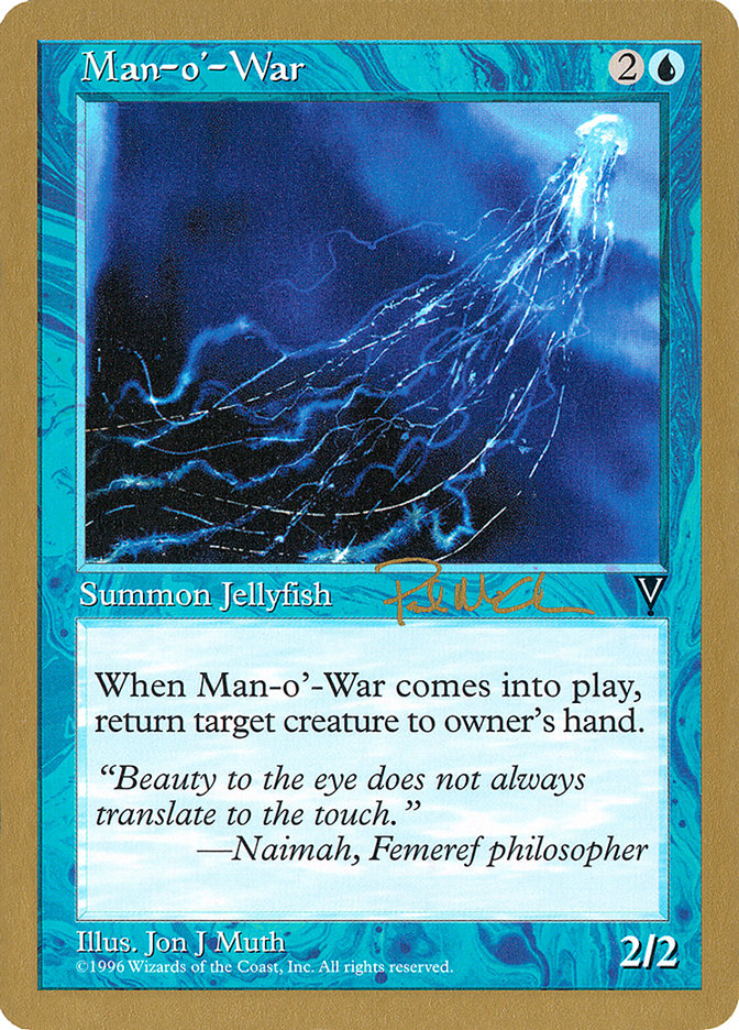 Man-o'-War (Paul McCabe) [World Championship Decks 1997] | Gamers Paradise
