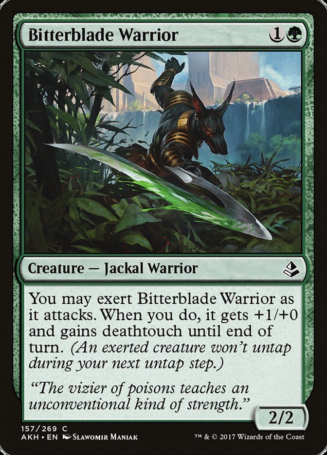 Bitterblade Warrior [Amonkhet] | Gamers Paradise