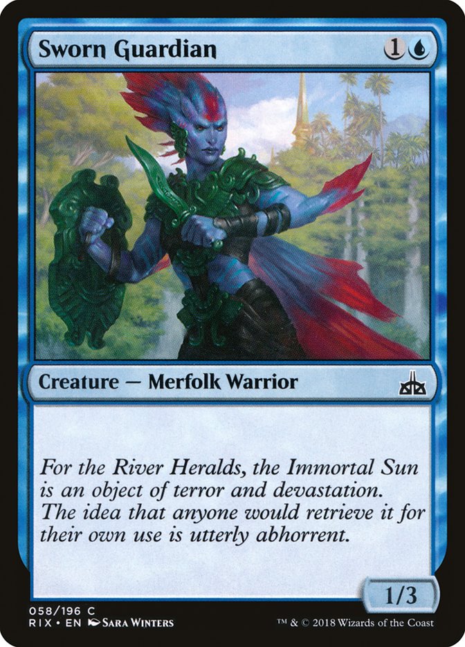 Sworn Guardian [Rivals of Ixalan] | Gamers Paradise