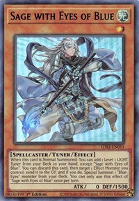 Sage with Eyes of Blue (Blue) [LDS2-EN011] Ultra Rare | Gamers Paradise