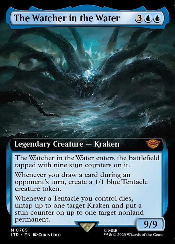 The Watcher in the Water (Extended Art) (Surge Foil) [The Lord of the Rings: Tales of Middle-Earth] | Gamers Paradise