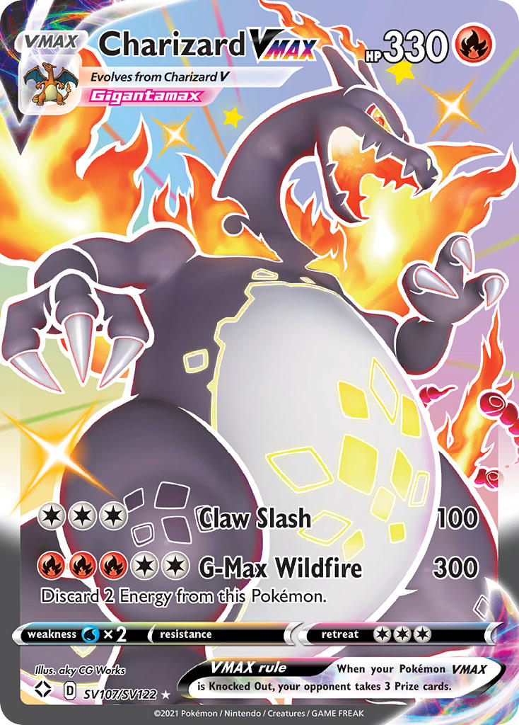 Charizard VMAX (SV107/SV122) [Sword & Shield: Shining Fates] | Gamers Paradise
