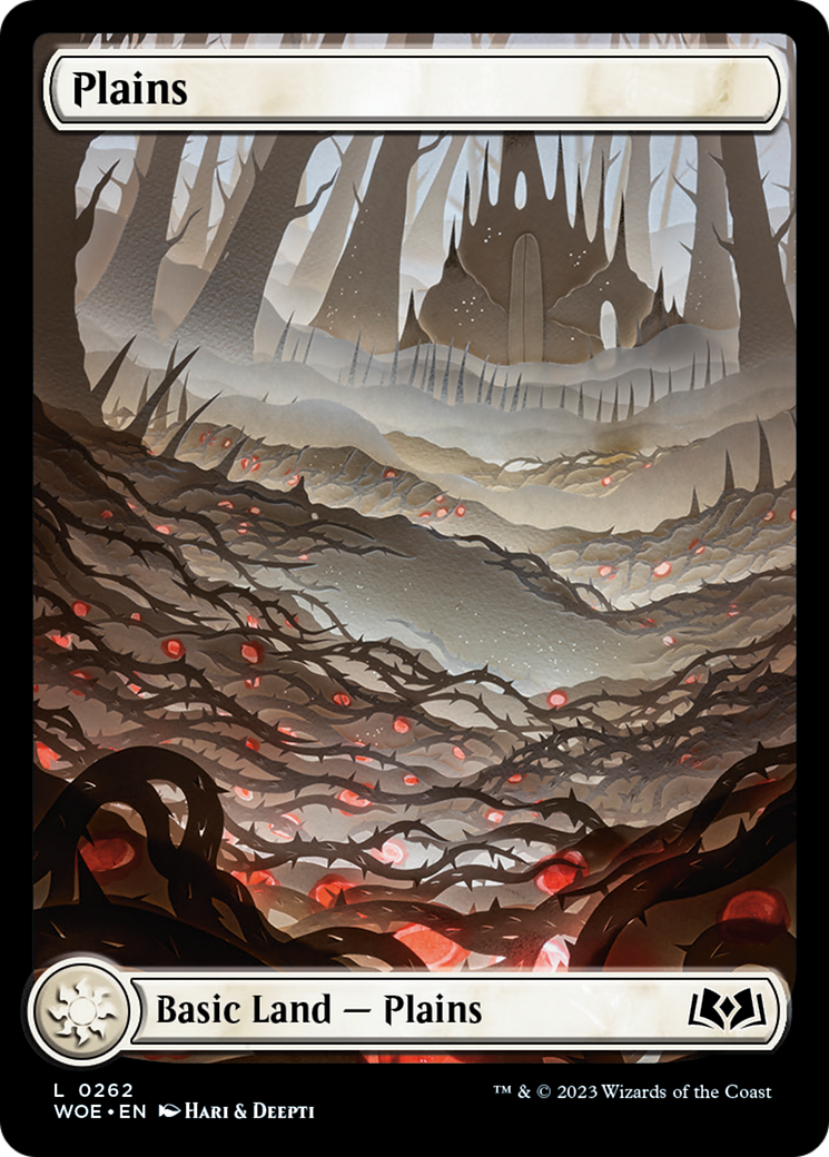 Plains (262) (Full-Art) [Wilds of Eldraine] | Gamers Paradise