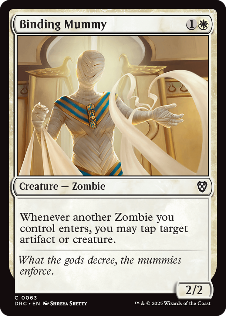 Binding Mummy [Aetherdrift Commander] | Gamers Paradise