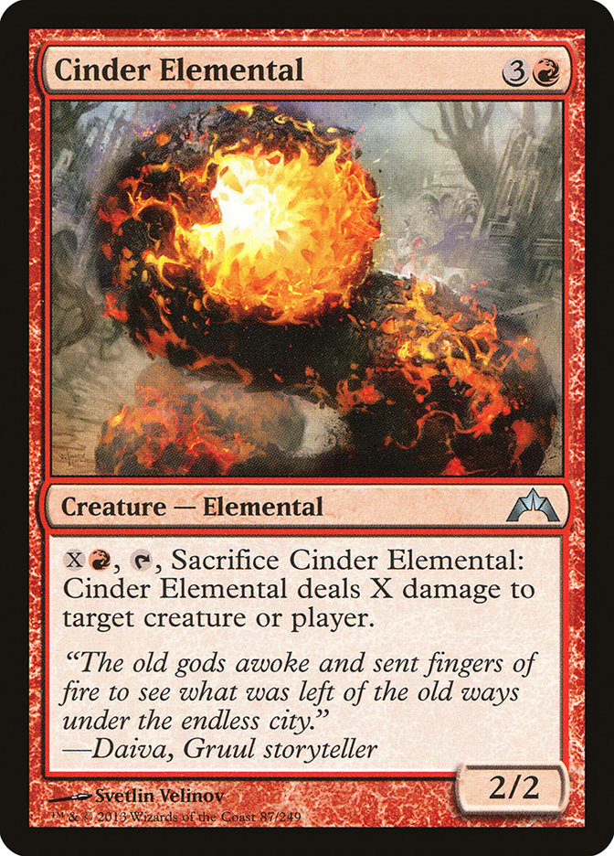 Cinder Elemental [Gatecrash] | Gamers Paradise