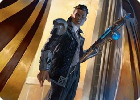 Backup Agent Art Card [Streets of New Capenna Art Series] | Gamers Paradise