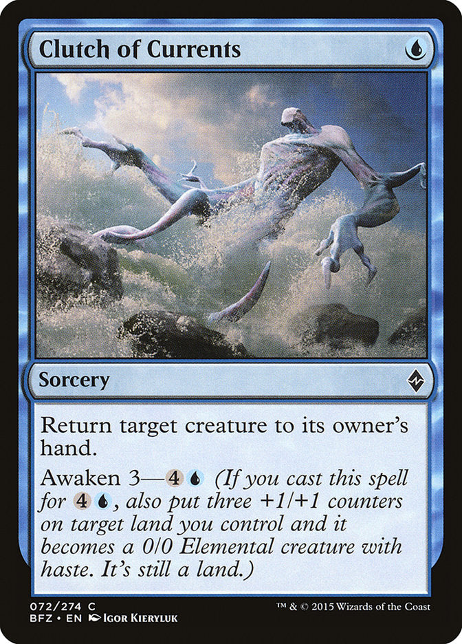 Clutch of Currents [Battle for Zendikar] | Gamers Paradise