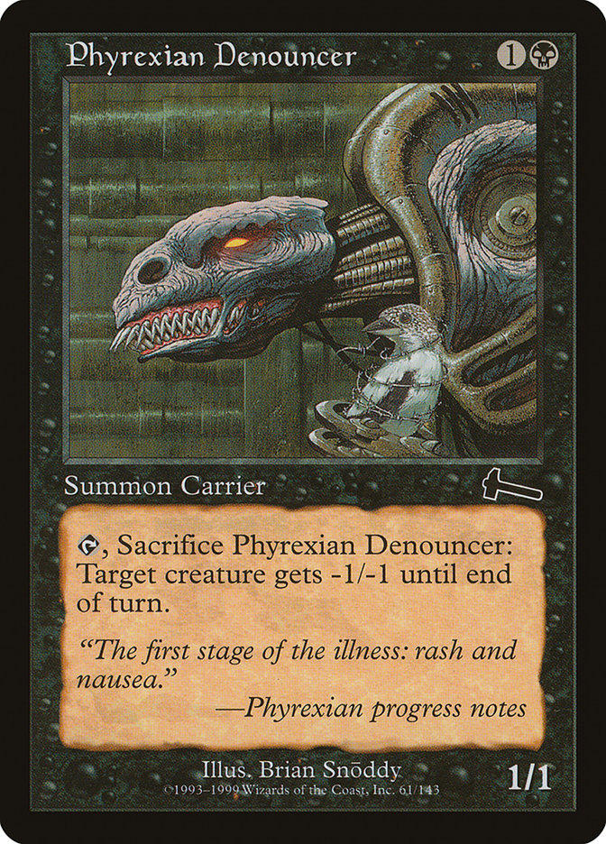 Phyrexian Denouncer [Urza's Legacy] | Gamers Paradise