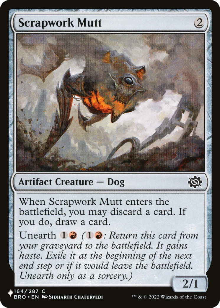 Scrapwork Mutt [The List Reprints] | Gamers Paradise