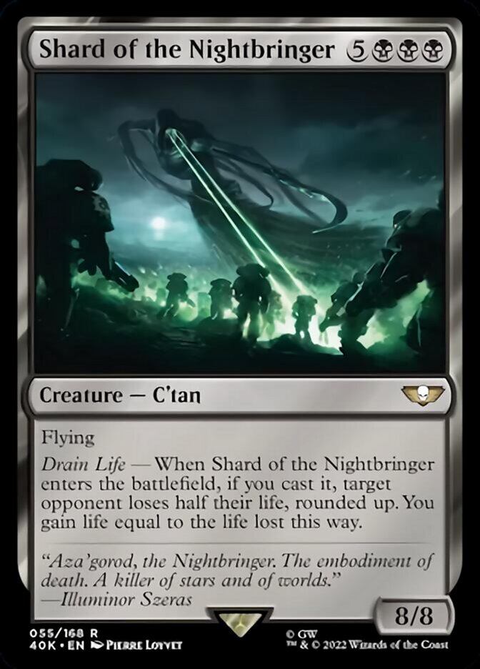 Shard of the Nightbringer (Surge Foil) [Warhammer 40,000] | Gamers Paradise