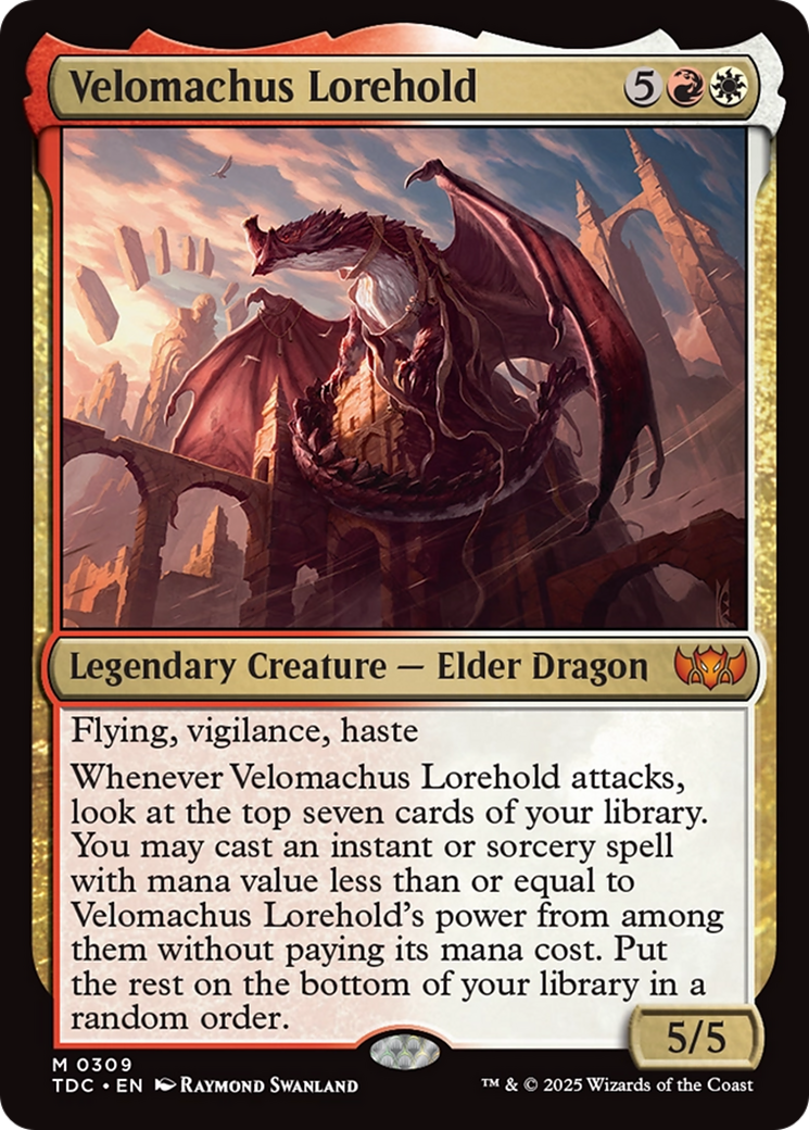 Velomachus Lorehold [Tarkir: Dragonstorm Commander] | Gamers Paradise