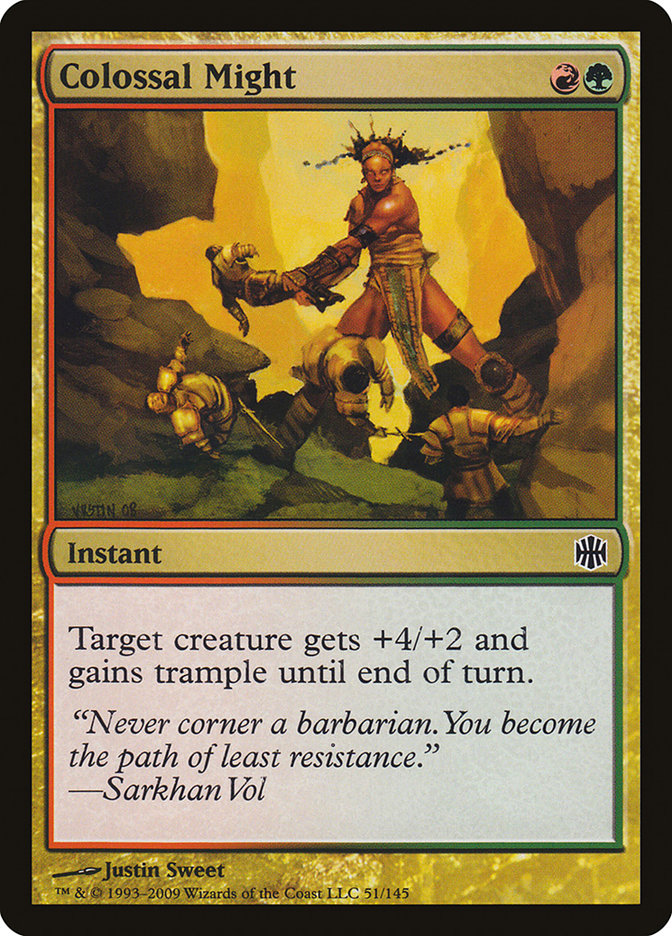 Colossal Might [Alara Reborn] | Gamers Paradise