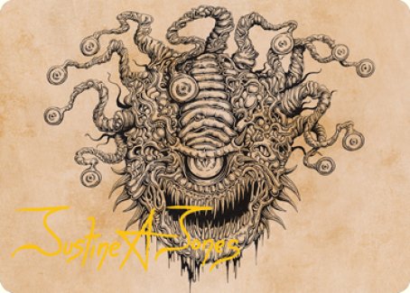 Baleful Beholder (Showcase) Art Card (Gold-Stamped Signature) [Dungeons & Dragons: Adventures in the Forgotten Realms Art Series] | Gamers Paradise