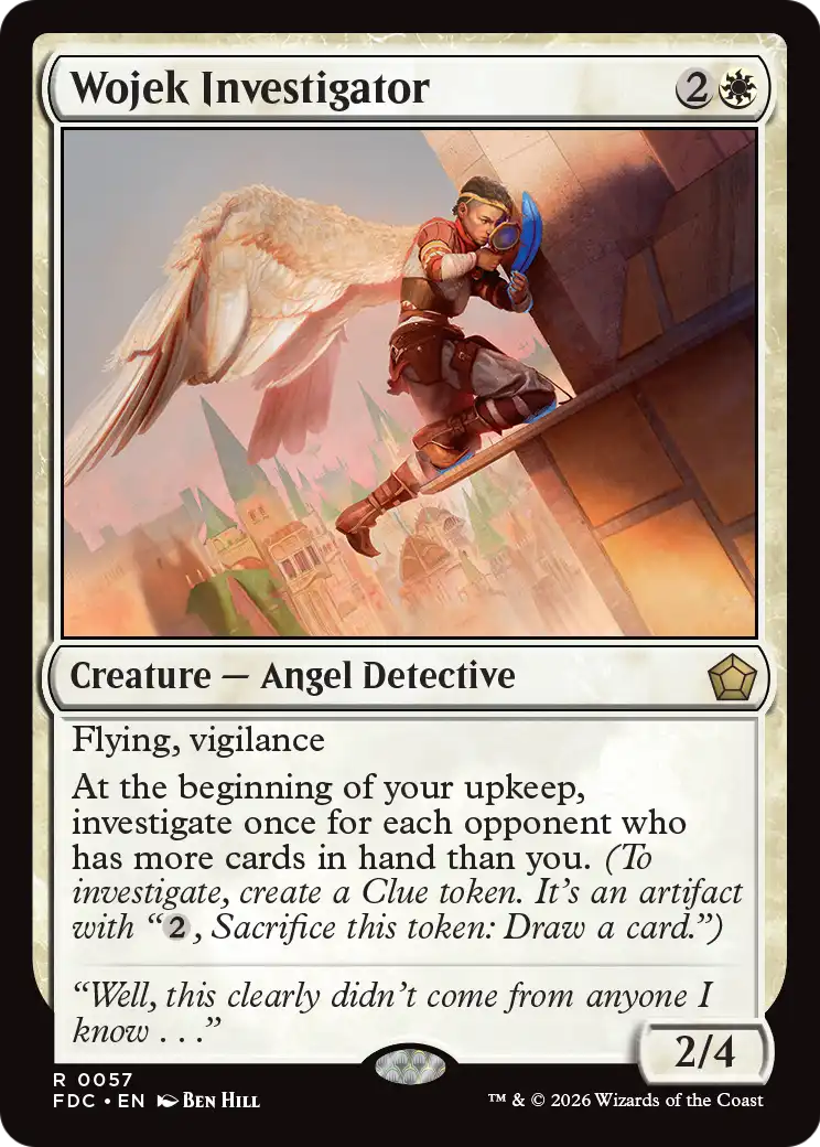 Wojek Investigator [Foundations Commander] | Gamers Paradise