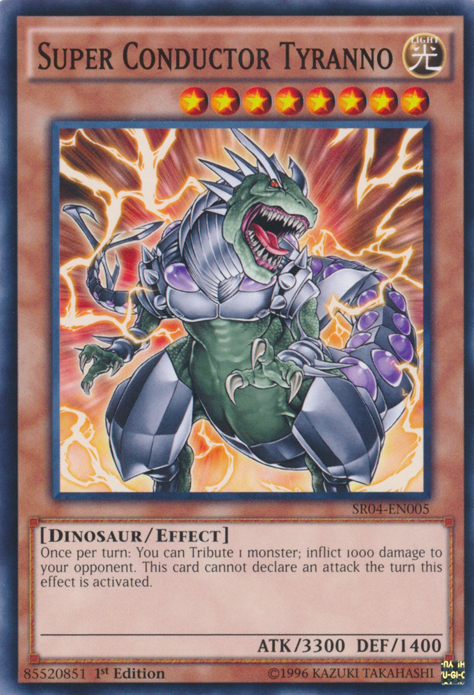 Super Conductor Tyranno [SR04-EN005] Common | Gamers Paradise