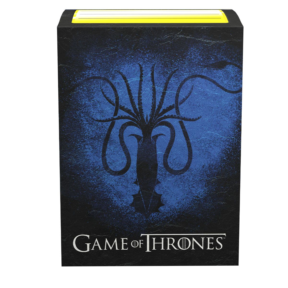 Dragon Shield: Standard 100ct Brushed Art Sleeves - Game of Thrones (House Greyjoy) | Gamers Paradise