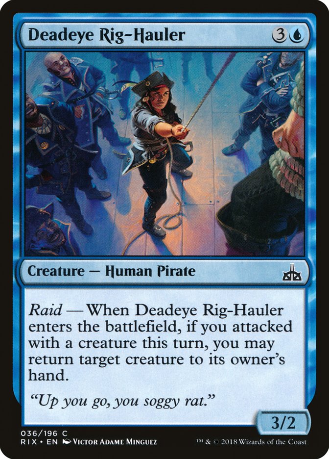 Deadeye Rig-Hauler [Rivals of Ixalan] | Gamers Paradise
