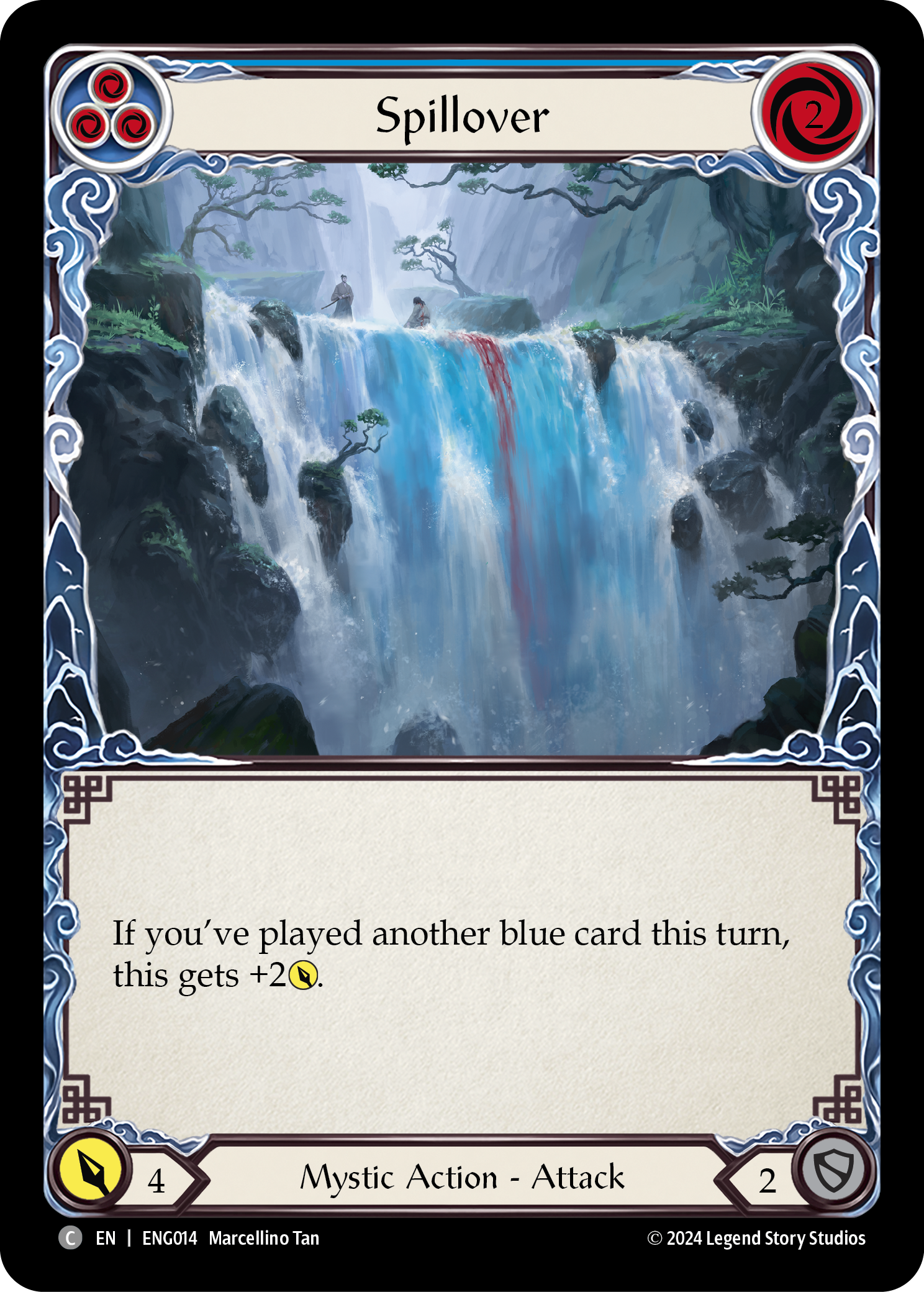 Spillover [ENG014] (Part the Mistveil Enigma Blitz Deck) | Gamers Paradise