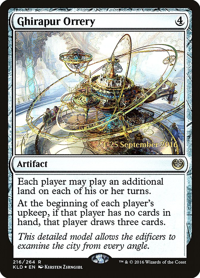 Ghirapur Orrery [Kaladesh Prerelease Promos] | Gamers Paradise