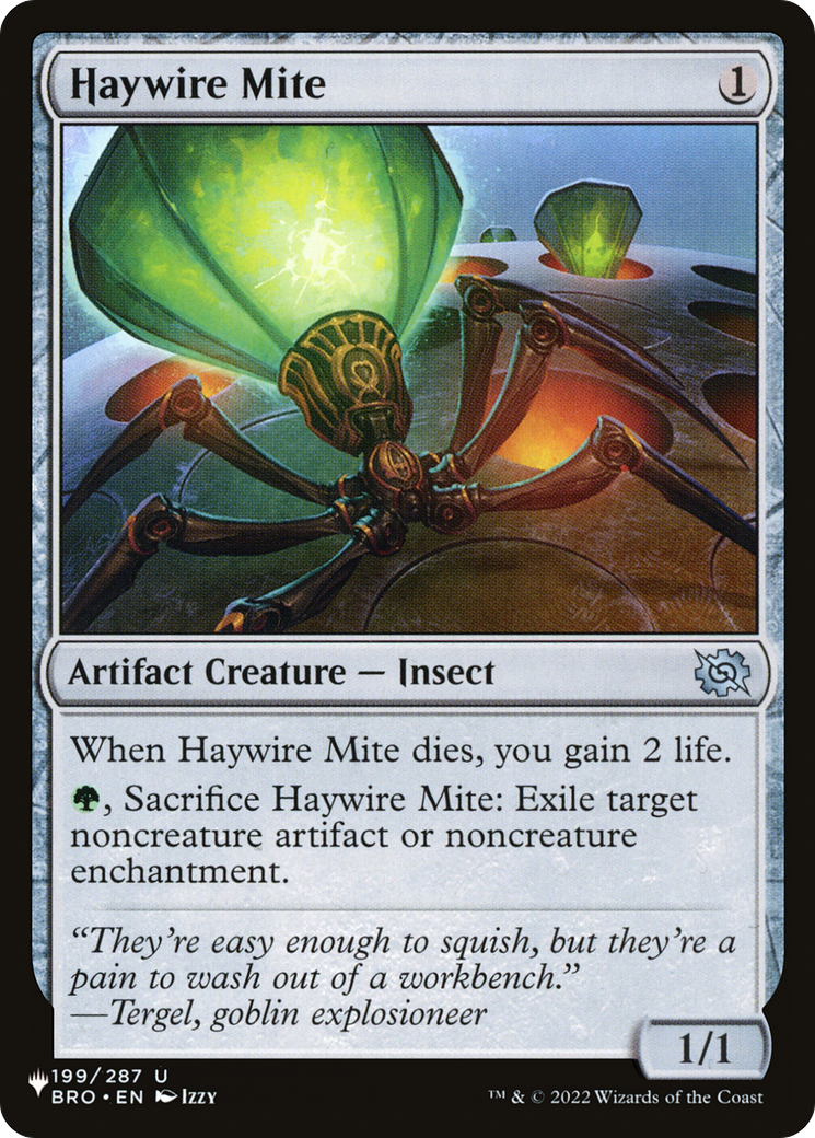 Haywire Mite [The List Reprints] | Gamers Paradise