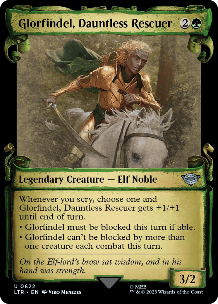 Glorfindel, Dauntless Rescuer [The Lord of the Rings: Tales of Middle-Earth Showcase Scrolls] | Gamers Paradise