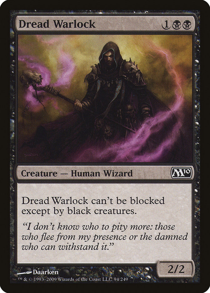Dread Warlock [Magic 2010] | Gamers Paradise