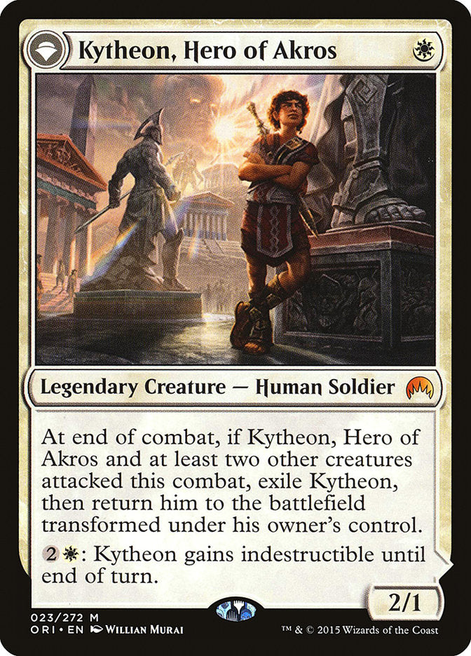 Kytheon, Hero of Akros // Gideon, Battle-Forged [Magic Origins] | Gamers Paradise