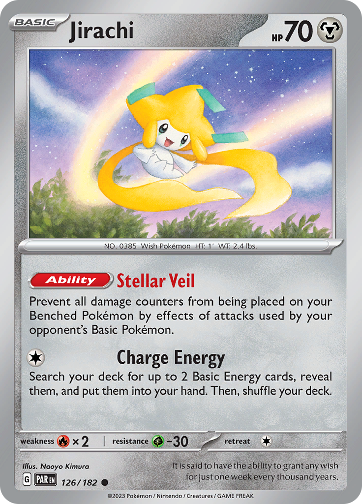 Jirachi (126/182) [Scarlet & Violet: Paradox Rift] | Gamers Paradise