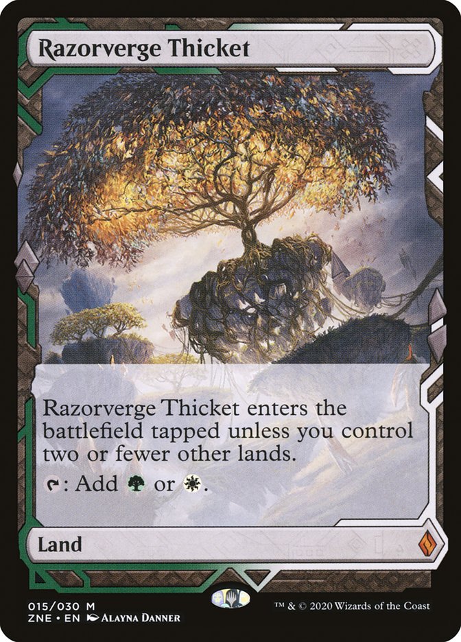 Razorverge Thicket (Expeditions) [Zendikar Rising Expeditions] | Gamers Paradise