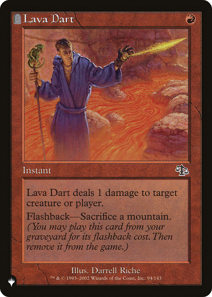 Lava Dart [The List Reprints] | Gamers Paradise