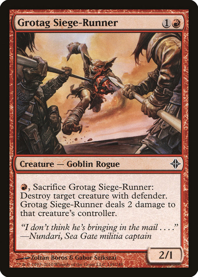 Grotag Siege-Runner [Rise of the Eldrazi] | Gamers Paradise